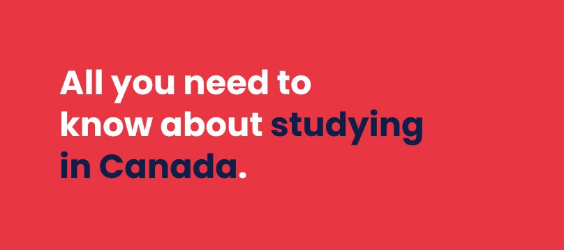 Study in canada