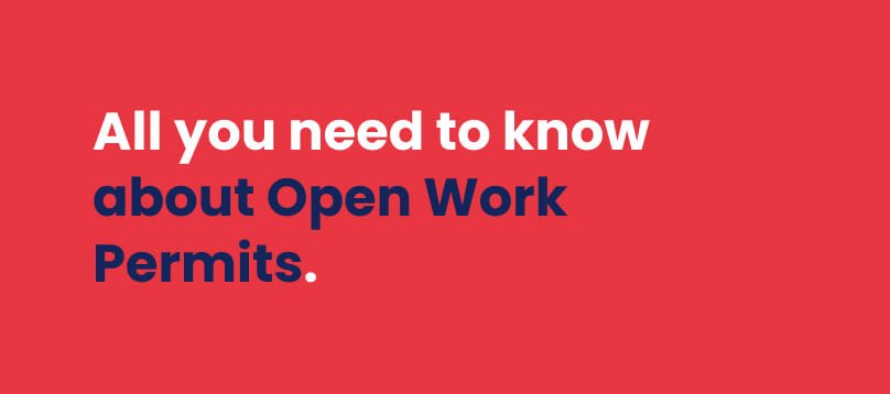 Open Work Permit Canada